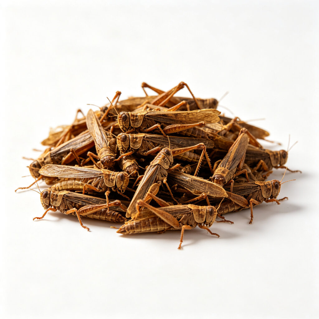 Comparison of microwave and hot air processed Wholesale Dried Crickets