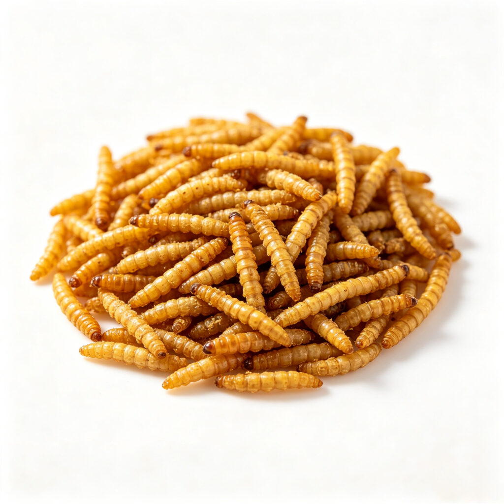 microwave dried wholesale dried mealworms retaining high crude protein