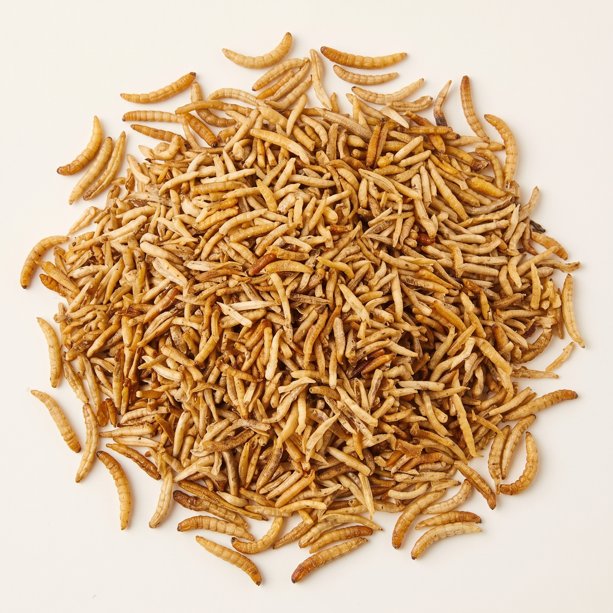 dried maggots