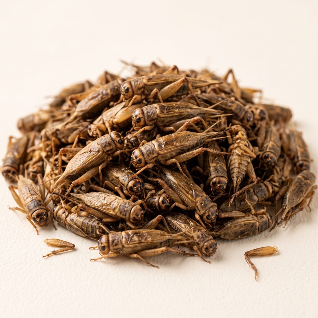 dried crickets