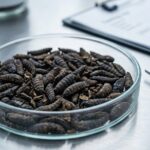 SGS tested wholesale black soldier fly larvae in laboratory for insect protein quality control